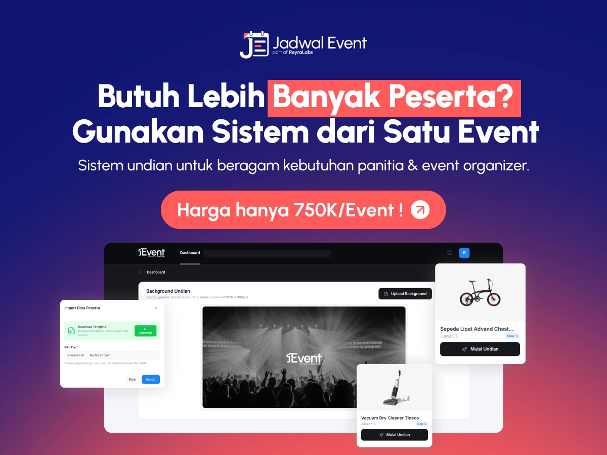 Sistem Doorprize Interaktif untuk Event — Satu Event