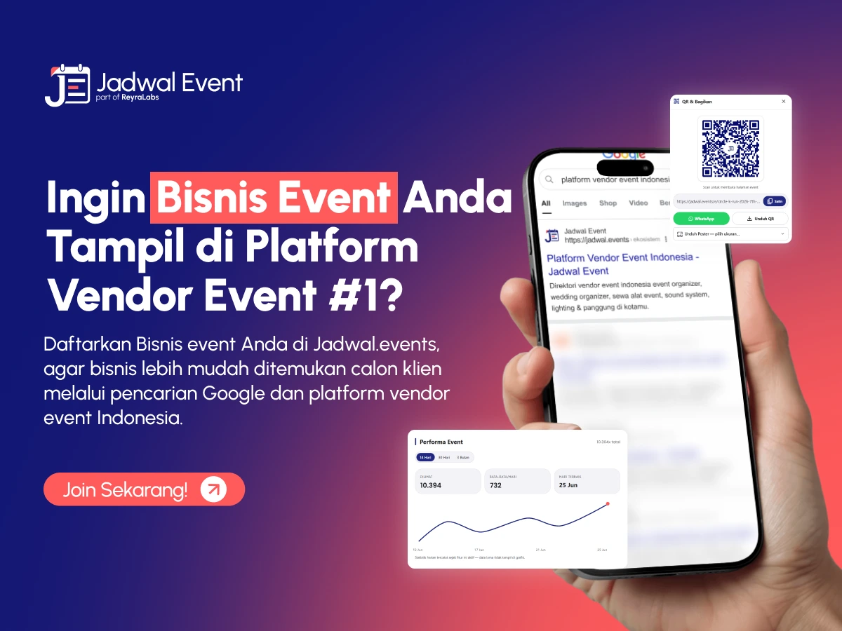 Direktori Vendor Event Terpercaya se-Indonesia